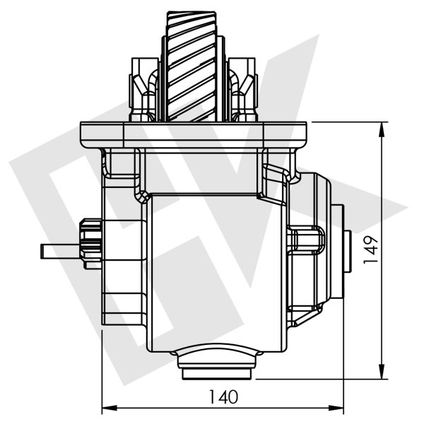 ISUZU 4.3 9F PTO Mechanical UNI