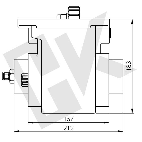 EATON FULLER Bottom PTO Pneumatic UNI (IR)