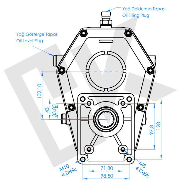 Speed Increase Gearbox