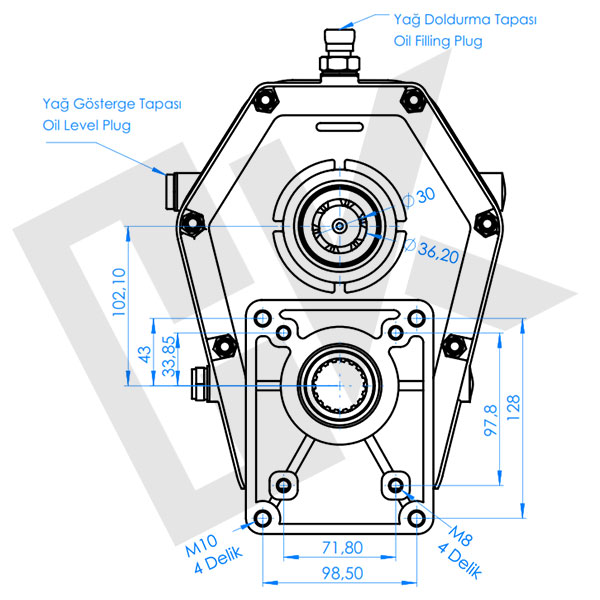 Speed Increase Gearbox