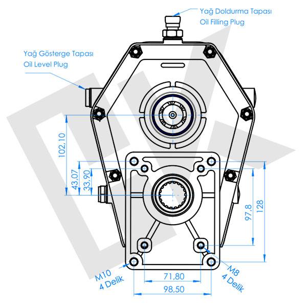 Speed Increase Gearbox