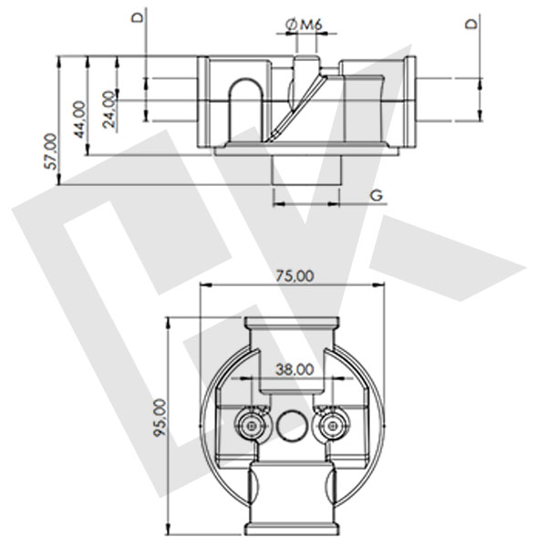 Hydraulic Spin-On Filter 55 Lt. (G3/4 Connection - 10 Micron)
