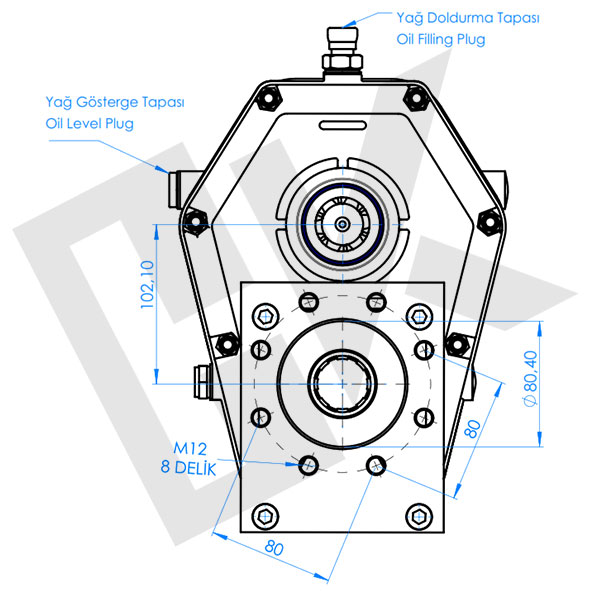 Speed Increase Gearbox