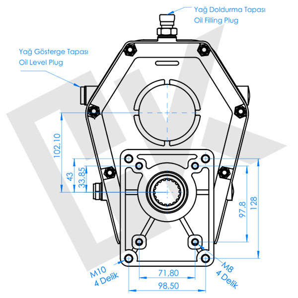 Speed Increase Gearbox