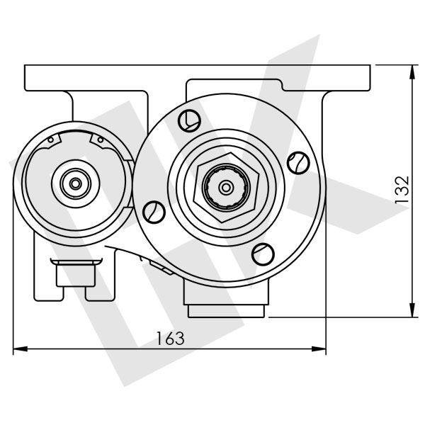 MITSUBISHI 635 PTO Vacuum (With Flange)