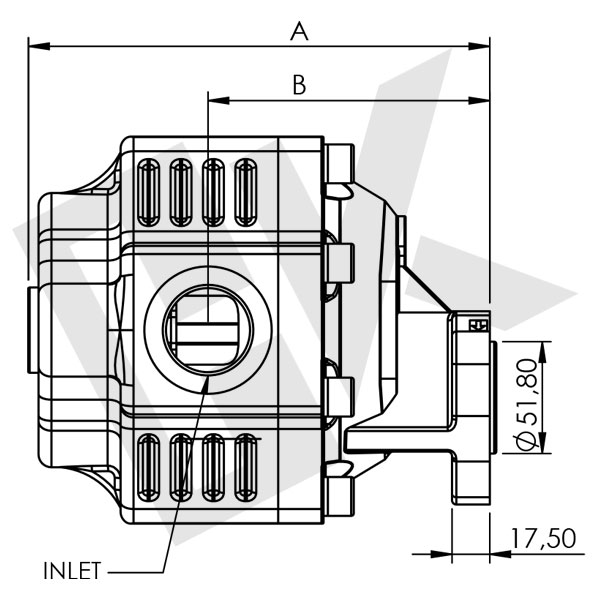 63 CC Bidirectional Gear Pump UNI