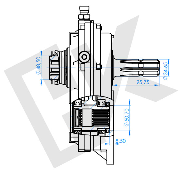 Speed Increase Gearbox