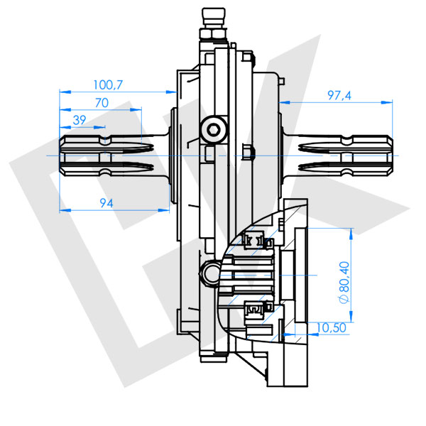 Speed Increase Gearbox