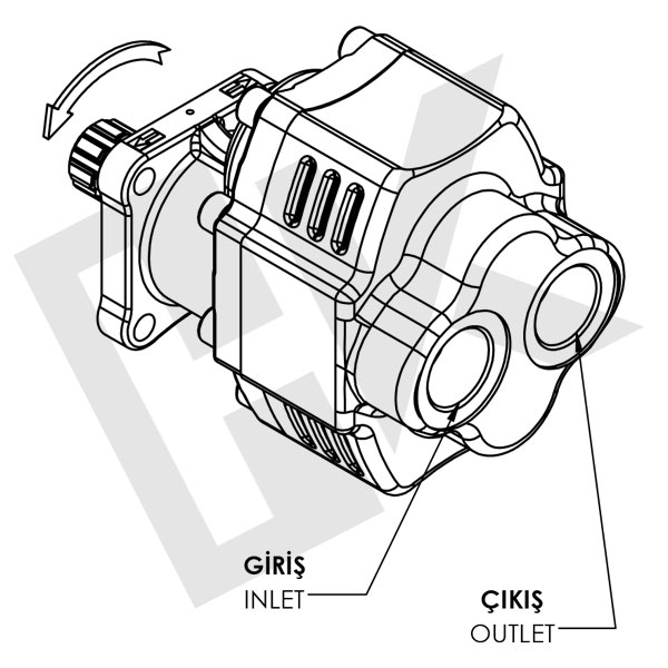 87 CC Bidirectional Gear Pump ISO