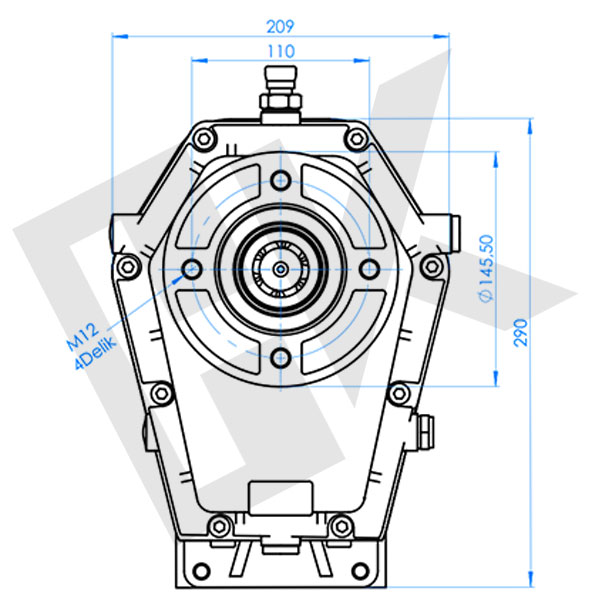 Speed Increase Gearbox