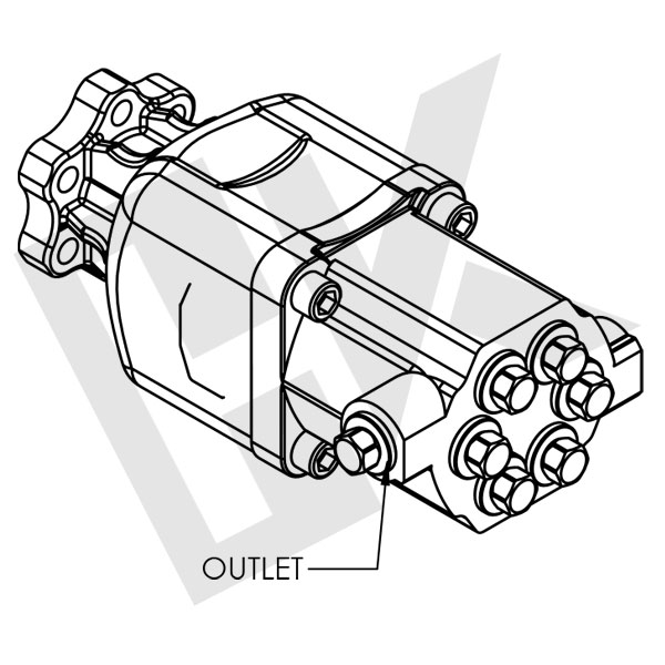 58 CC EURO Type 6 Piston Pump UNI