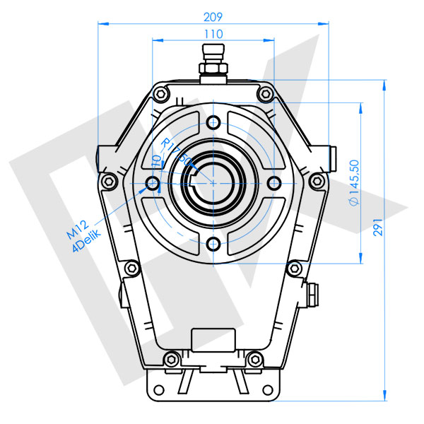Speed Increase Gearbox