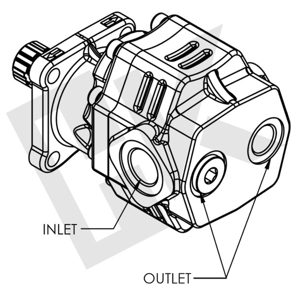 82 CC Bidirectional Gear Pump ISO