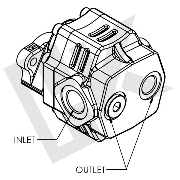 51 CC Bidirectional Gear Pump UNI