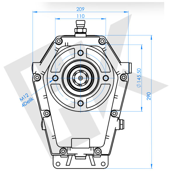 Speed Increase Gearbox