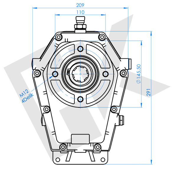 Speed Increase Gearbox