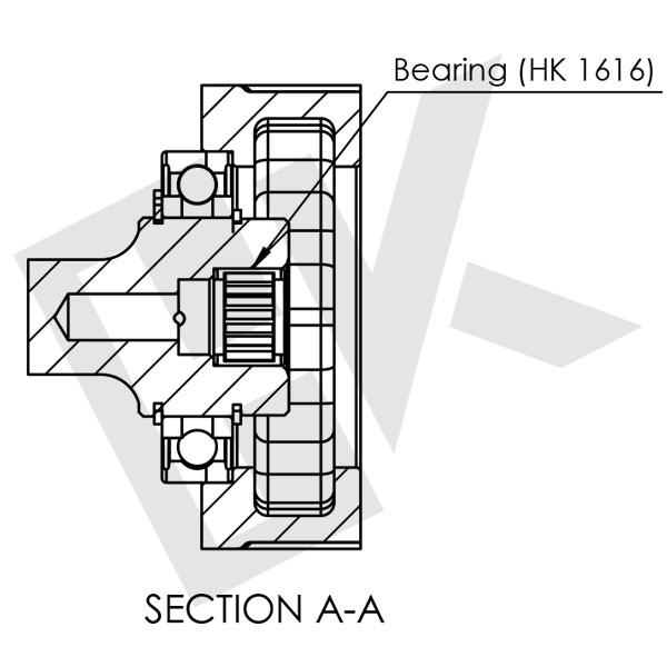 ZF 16 S 235 Cardan Shaft and Plate (Retarder)
