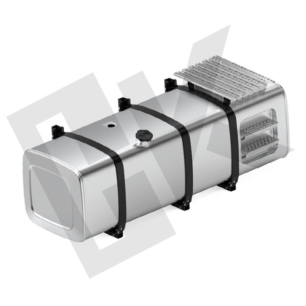 62x67x205 Aluminium MAN Fuel Tank with Aluminum Ladder 780 Lt.