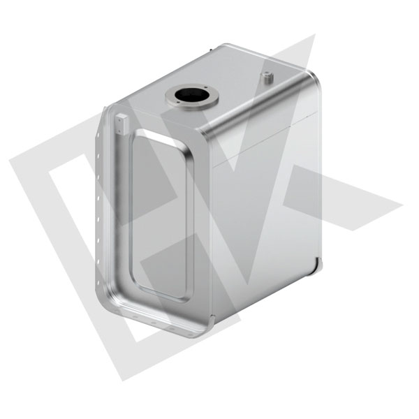 35x58x50 Aluminium Oil Tank Side Mounted 90 Lt.