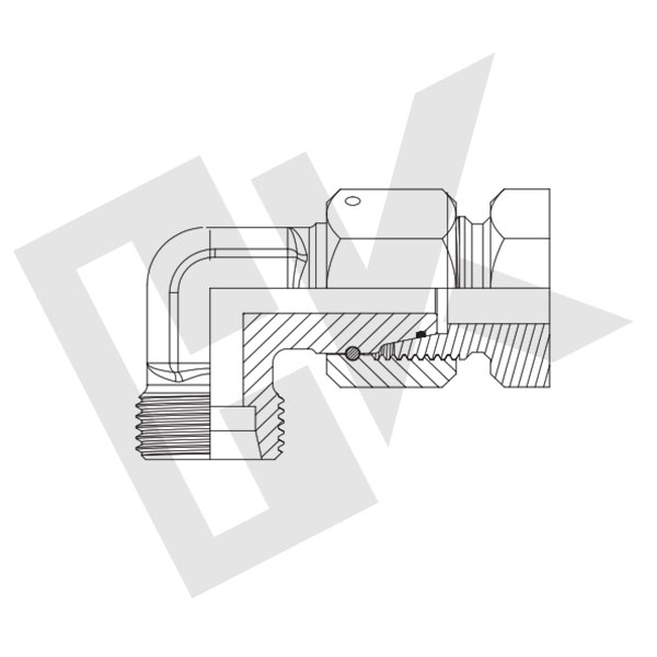 Metric Swivel Elbows - L Type
